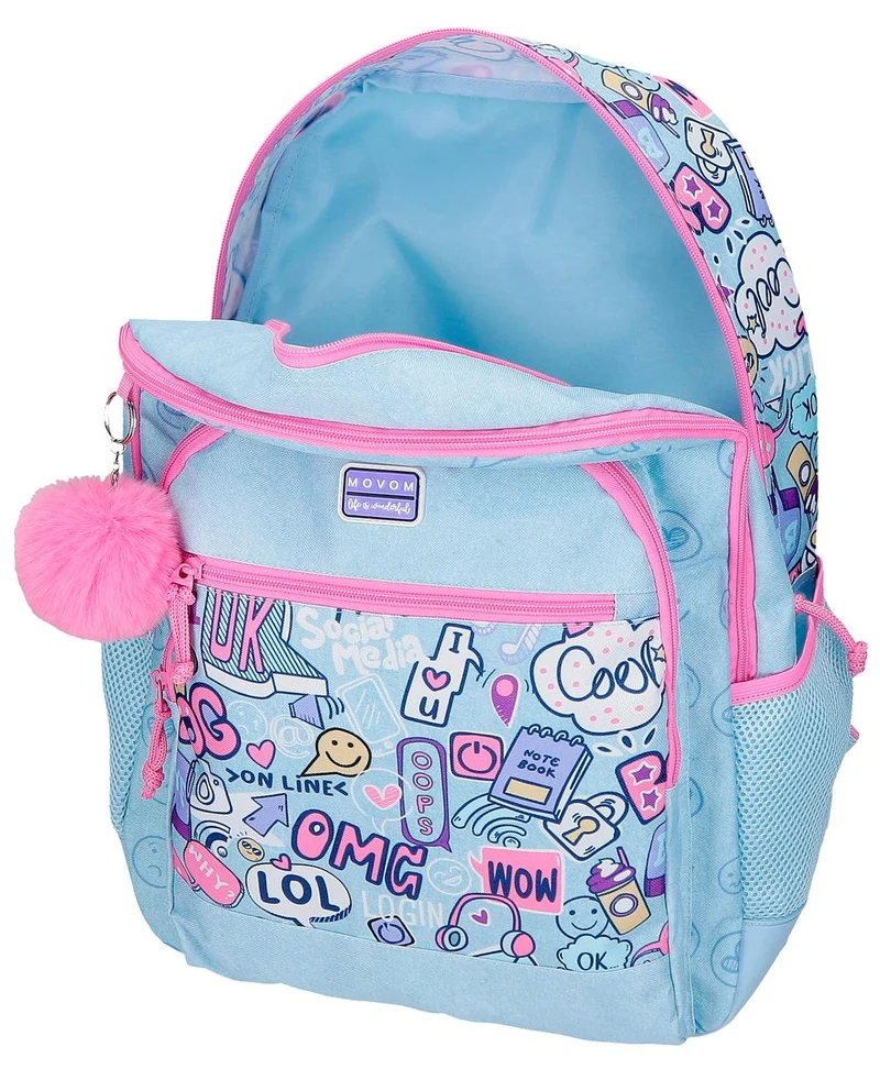 30726T1 MOCHILA ADAP. 44CM 2C. C/CARRO. MOVOM POWER GIRL