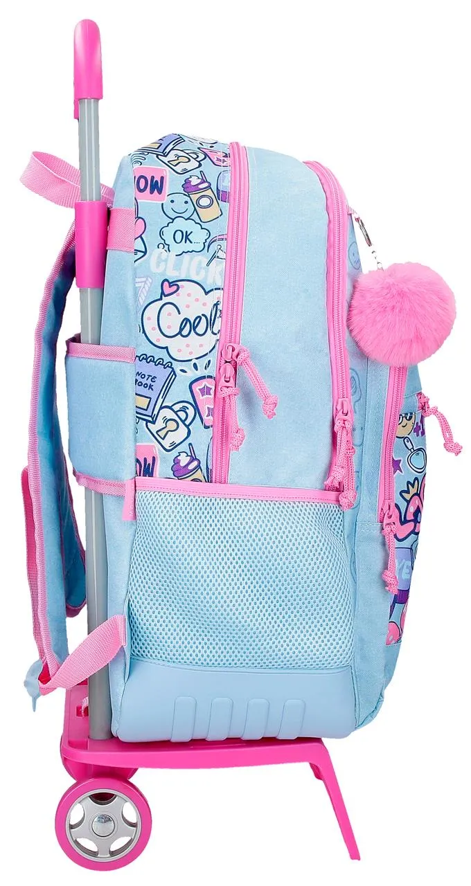 30726T1 MOCHILA ADAP. 44CM 2C. C/CARRO. MOVOM POWER GIRL