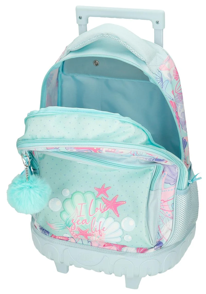 3052941 MOCHILA COMPACT 2R. MOVOM I LOVE SEA LIFE