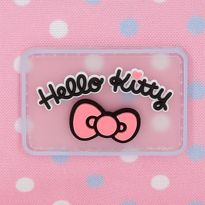 20321T1 MOCHILA ADAP. 25CM. C/CARRO. HELLO KITTY HEARTS & DO