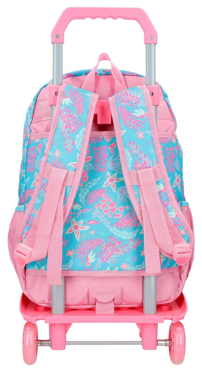 98127T1 MOCHILA ADAP. 44CM. C/CARRO. ENSO JUNGLE MOOD