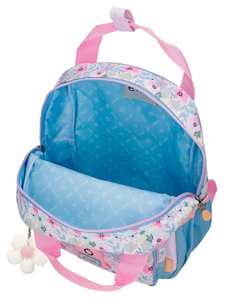 97722T1 MOCHILA ADAP. 28CM. C/CARRO. ENSO FULL OF FLOWERS