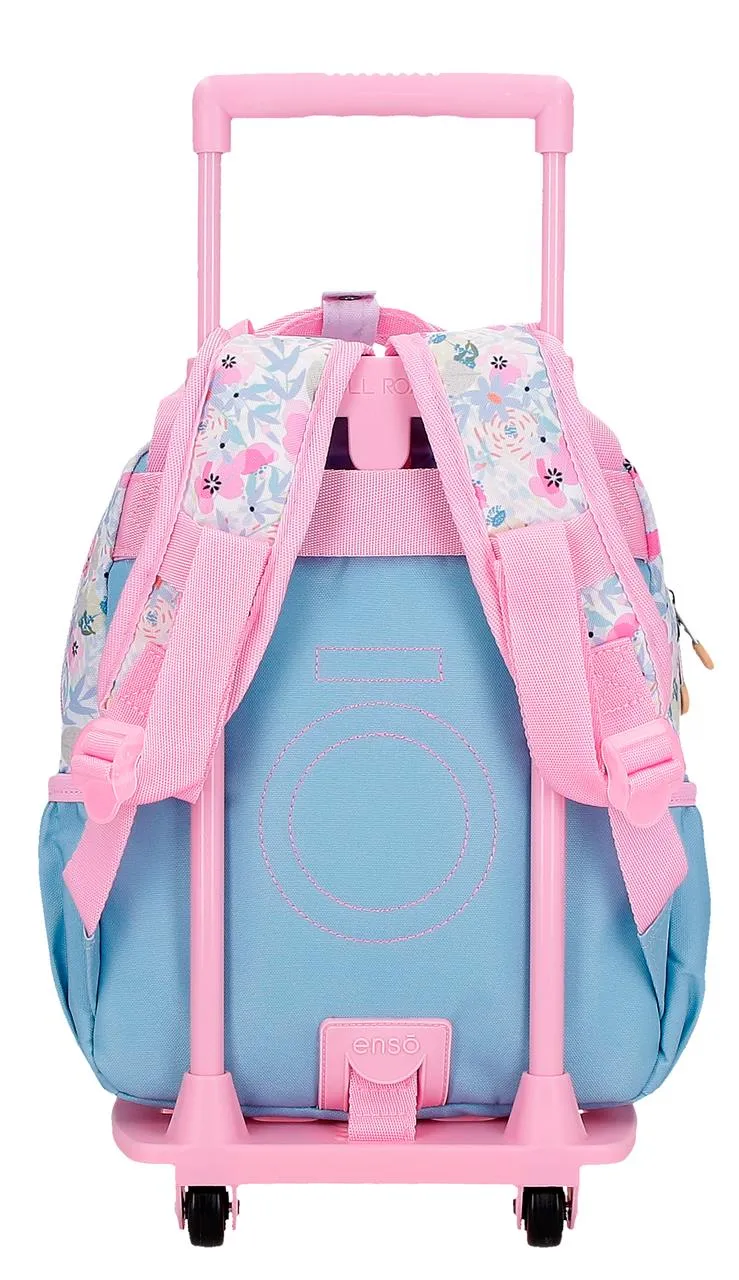 97722T1 MOCHILA ADAP. 28CM. C/CARRO. ENSO FULL OF FLOWERS