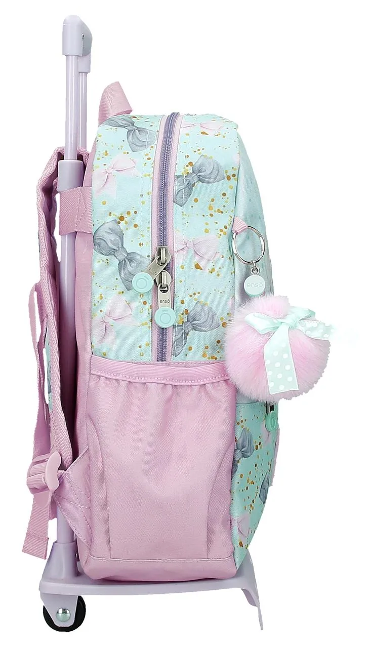 97623T1 MOCHILA ADAP. 32CM. C/CARRO. ENSO MERCI AMOUR