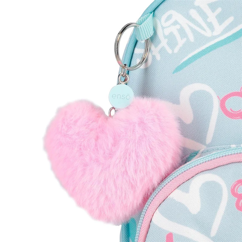 97123T1 MOCHILA ADAP. 32CM. C/CARRO. ENSO LITTLE URBAN QUEEN