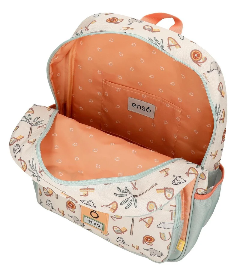 96724T1 MOCHILA ADAP. 38CM. C/CARRO. ENSO PLAY ALL DAY