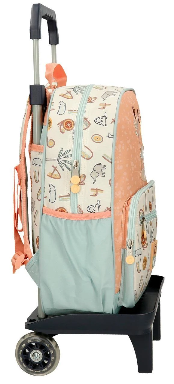 96724T1 MOCHILA ADAP. 38CM. C/CARRO. ENSO PLAY ALL DAY