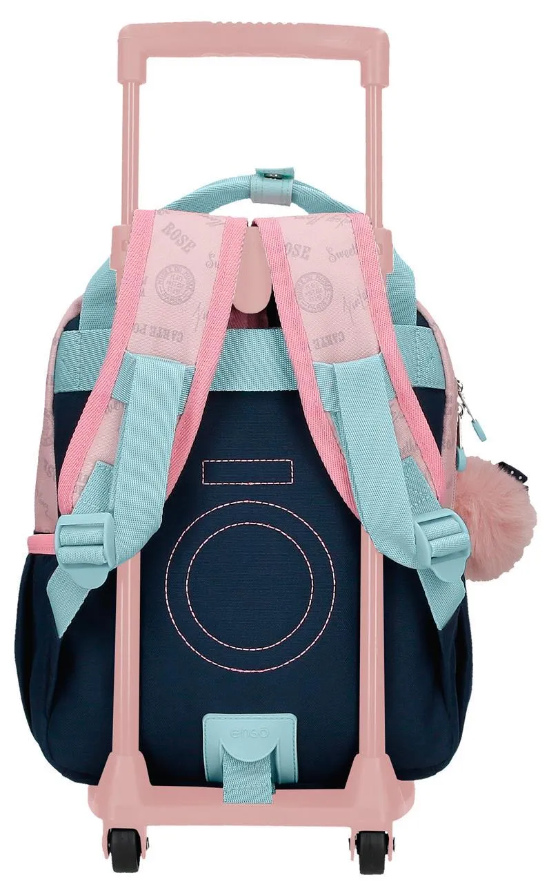 95222T1 MOCHILA ADAP. 28CM. C/CARRO. ENSO BONJOUR