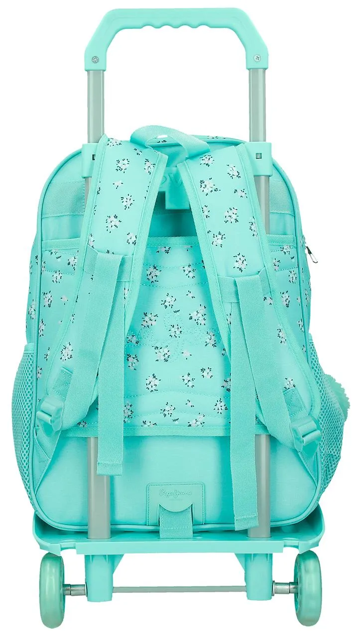 60422V2 MOCHILA ADAP. 40CM. C/CARRO. PJL NORA TURQUESA
