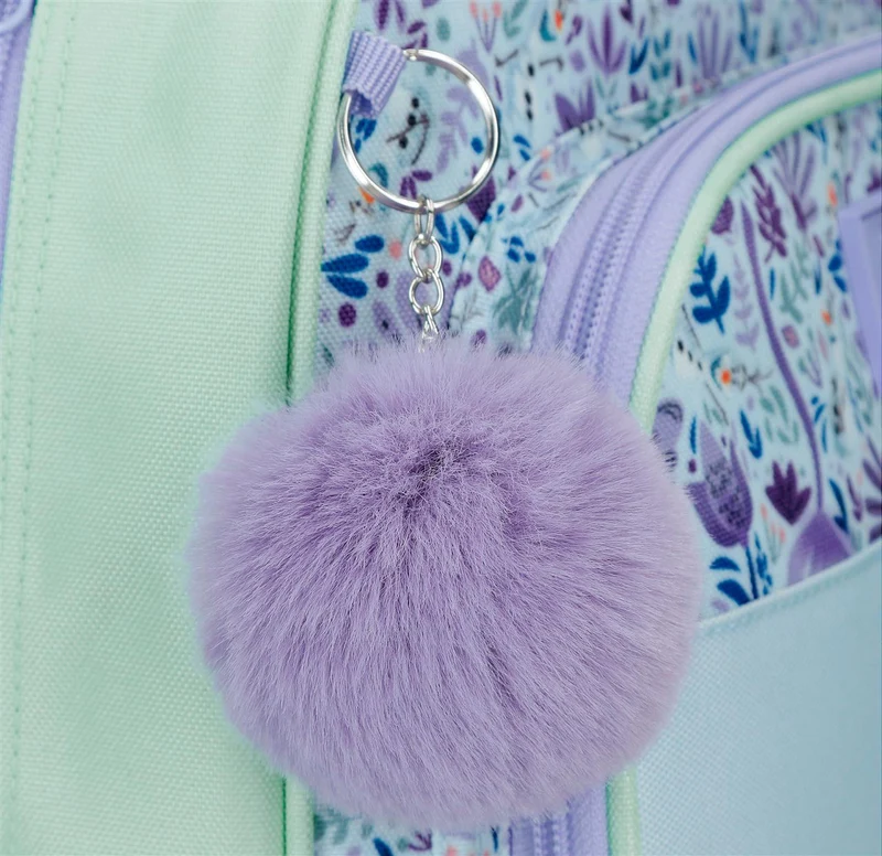 49423T2 MOCHILA ADAP. 40CM. C/CARRO. CLOSE TO THE HEART FROZ