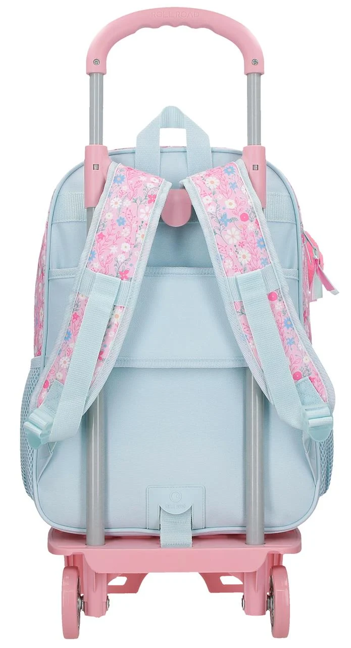 49223T2 MOCHILA ADAP. 33CM. C/CARRO. MINNIE HAPPY