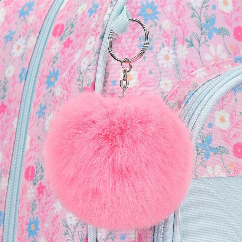 49223T2 MOCHILA ADAP. 33CM. C/CARRO. MINNIE HAPPY