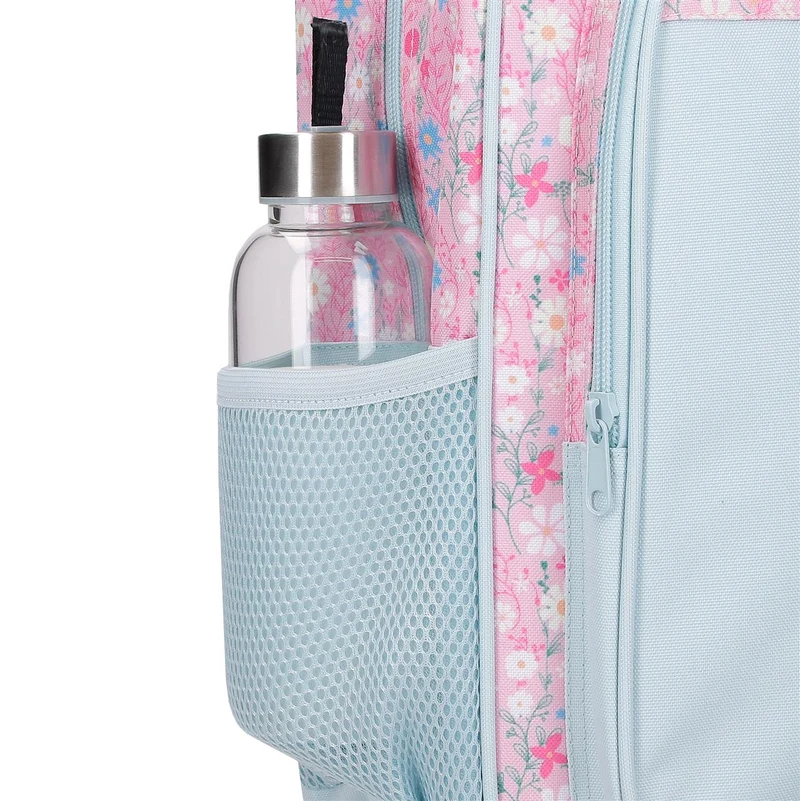 49223T2 MOCHILA ADAP. 33CM. C/CARRO. MINNIE HAPPY