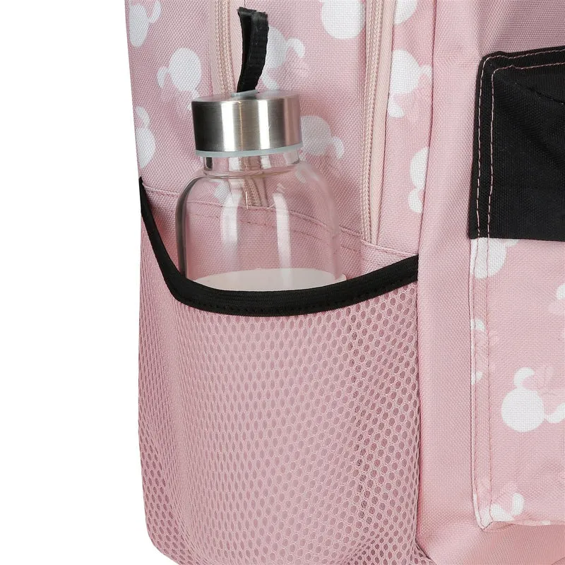 31426T1 MOCHILA ADAP. 38CM. C/CARRO. MINNIE HEADS