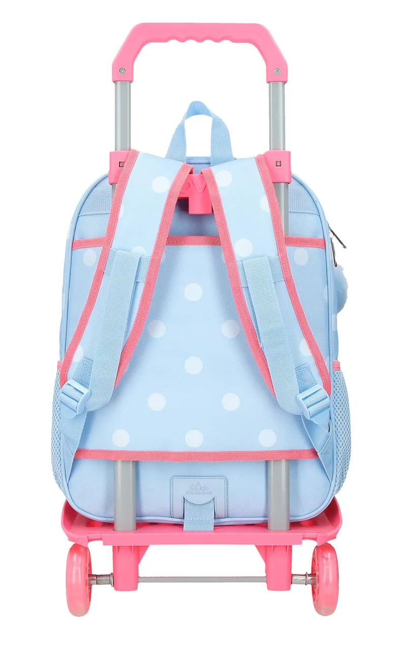 31326T1 MOCHILA ADAP. 38CM. C/CARRO. MICKEY VIBES