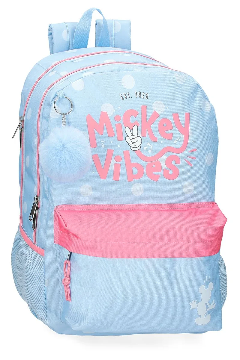31325D1 MOCHILA ADAP. 44CM 2C. MICKEY VIBES