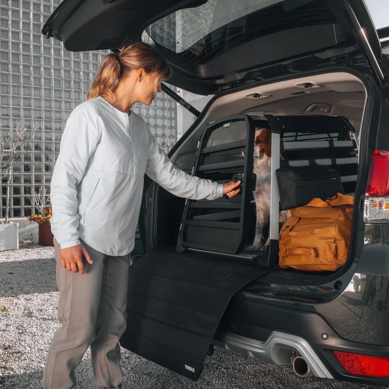 Thule Jaula de Transporte de Mascotas para Carro Allax S, 770001