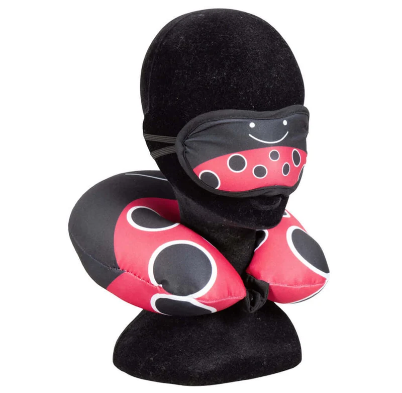 Reiseset Nackenkissen + Schlafmaske VE-12
