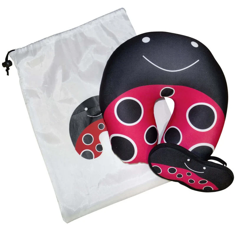 Reiseset Nackenkissen + Schlafmaske VE-12
