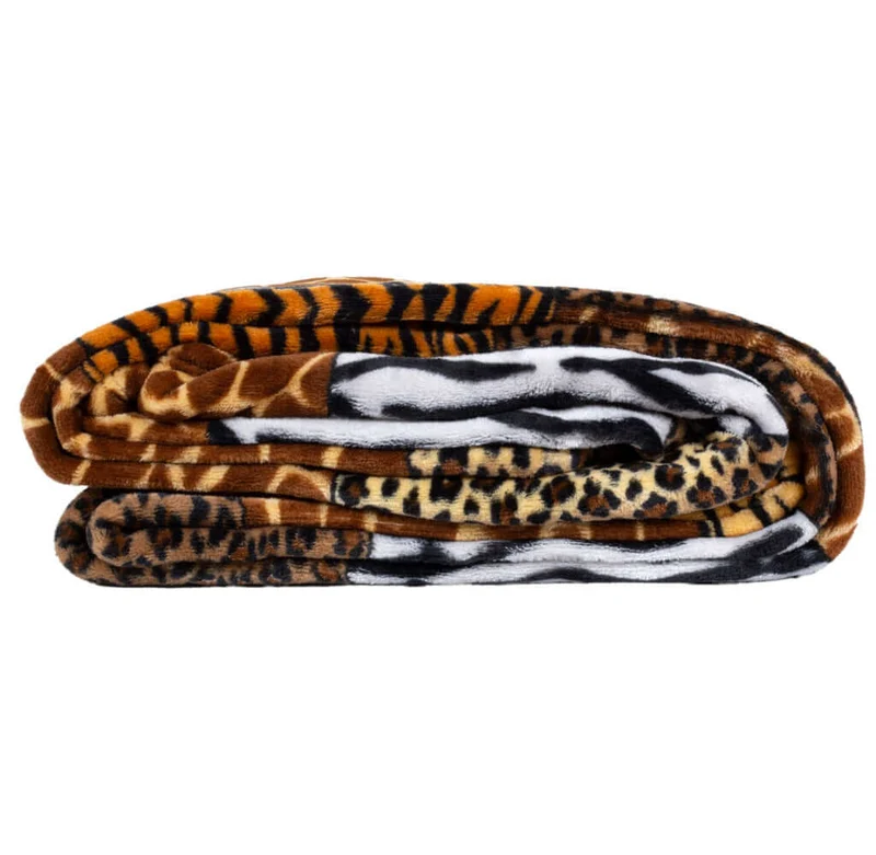 Wohndecke 150x200cm Motiv Animal, VE-16