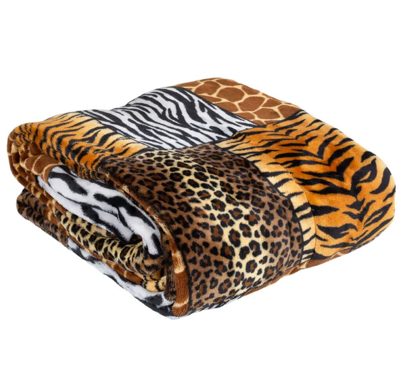 Wohndecke 150x200cm Motiv Animal, VE-16