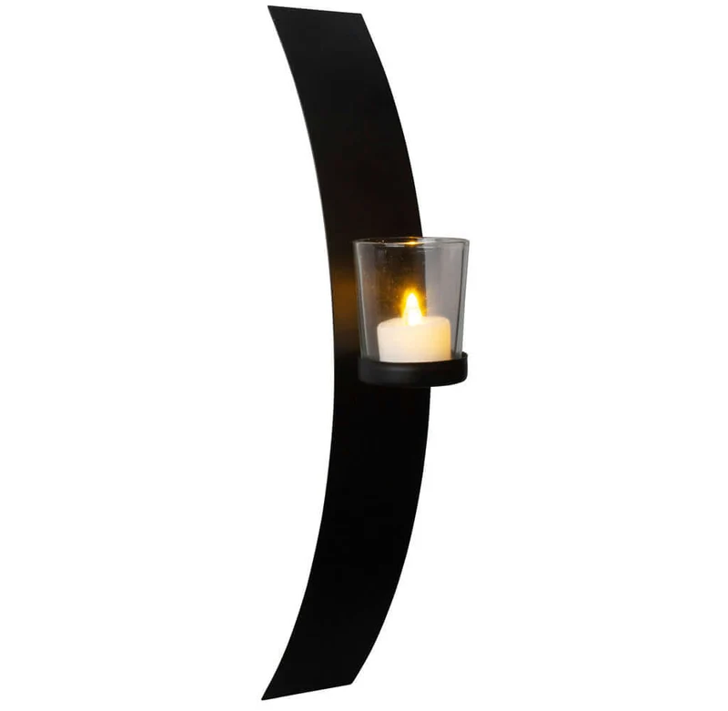 Wandkerzenhalter 3er Set, 40x9x6cm /24x9x6cm VE-8