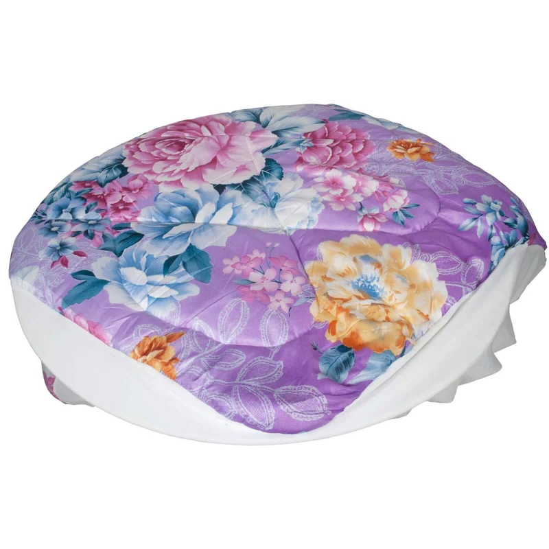 Mikrofaser Unterbett 'Floral',Maße 100x200cm, VE-1