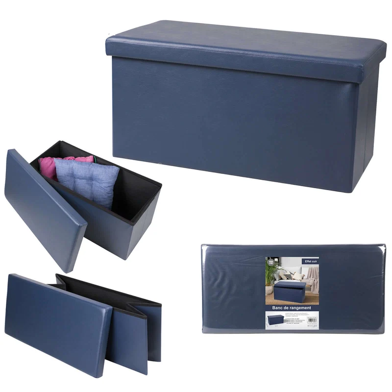 Faltbare Sitzbox 76cm, Farbe blau, VE-3