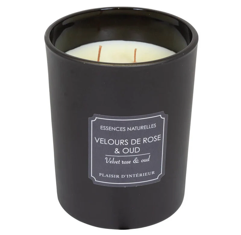 Duftkerze Samtrose & Oud, VE-8