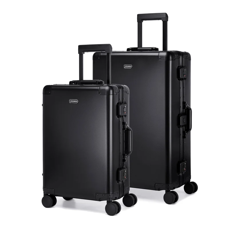 GREENWICH set de maletas 100% aluminio OXFORD