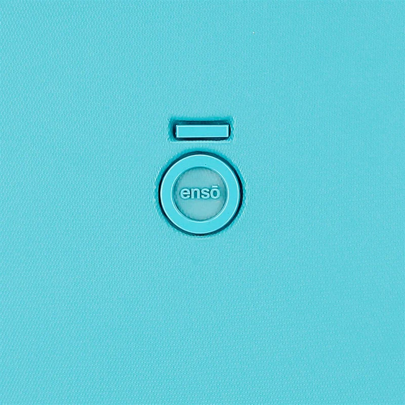 3859224 TROLLEY ABS 70CM.4R.STITCH YOU ARE MAGICAL AZUL TURQ
