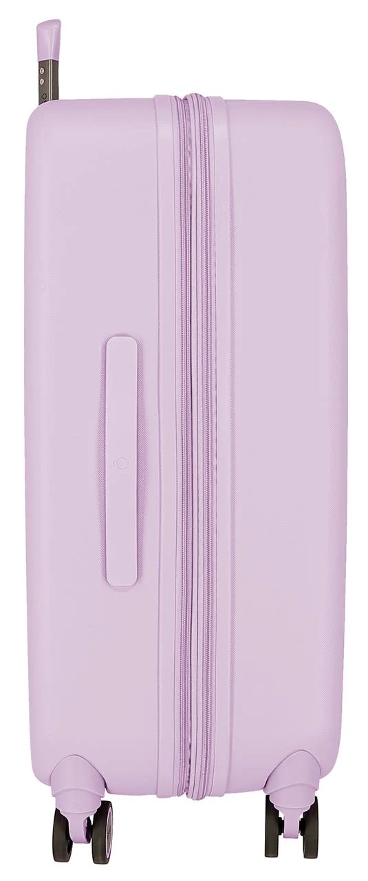 3859223 TROLLEY ABS 70CM.4R.STITCH YOU ARE MAGICAL LILA