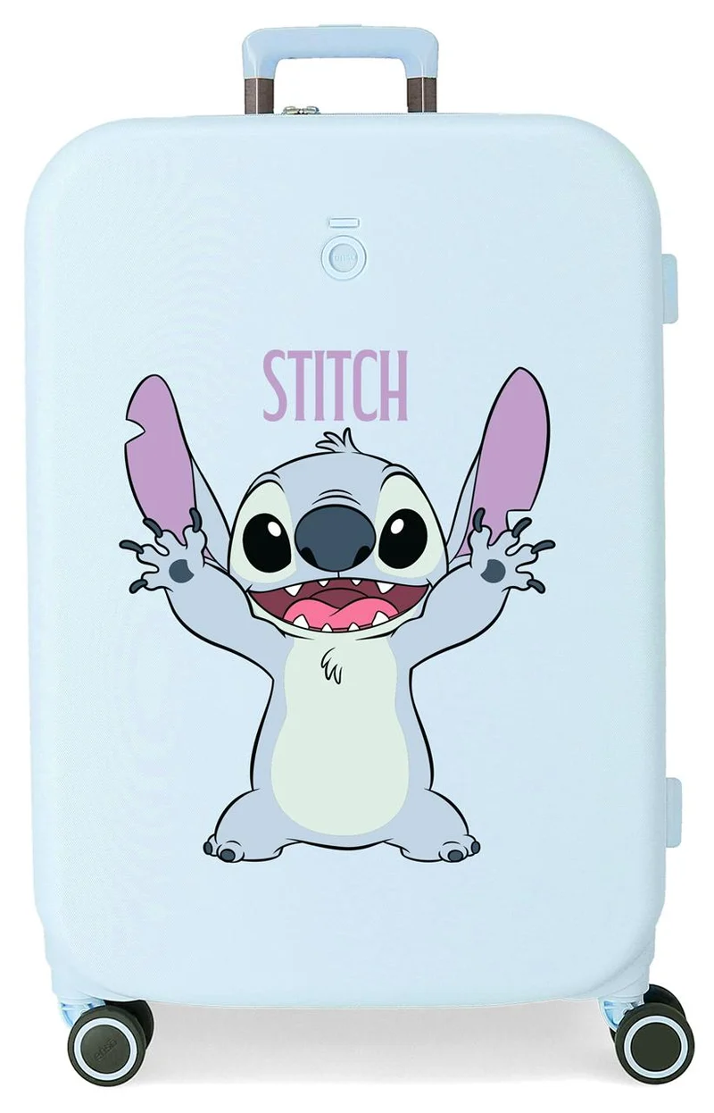3199243 TROLLEY ABS 70CM.4R.ENSO STITCH PLAYFUL TURQUESA
