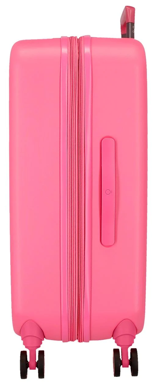 3199245 TROLLEY ABS 70CM.4R.ENSO STITCH PLAYFUL FUCSIA
