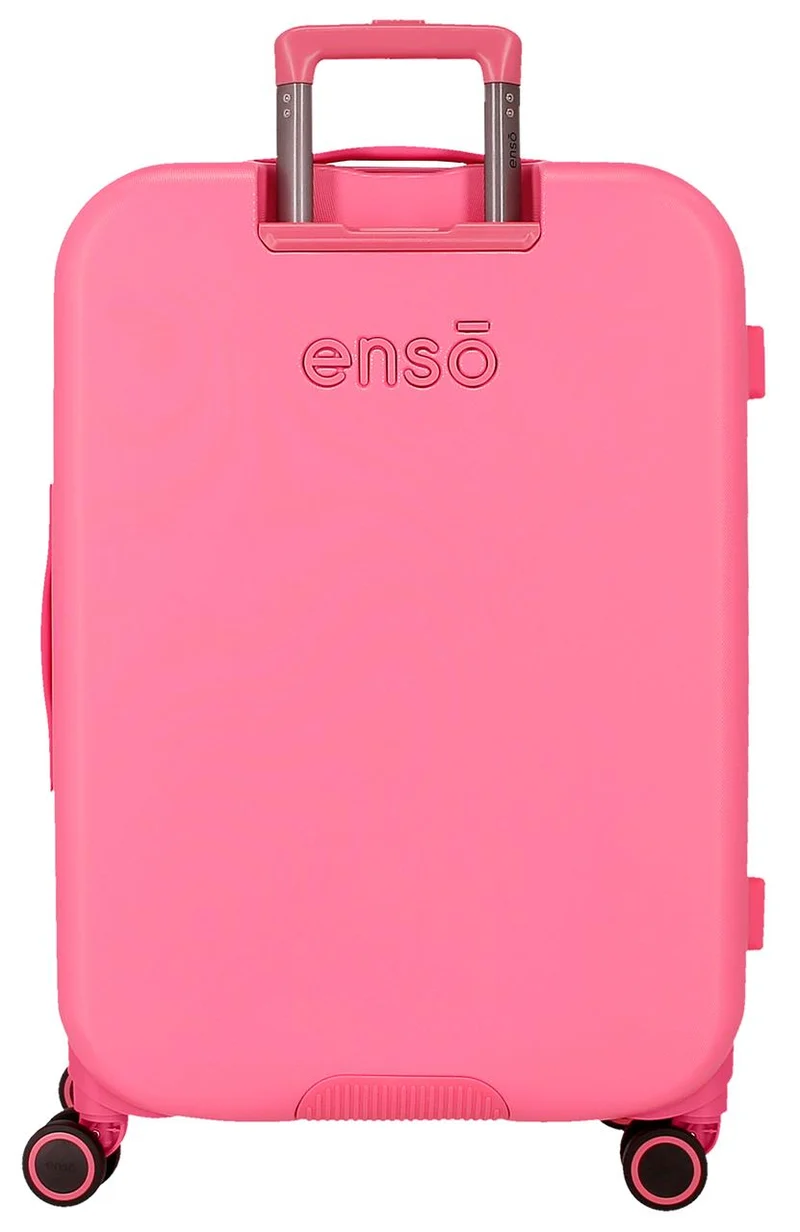 3199245 TROLLEY ABS 70CM.4R.ENSO STITCH PLAYFUL FUCSIA