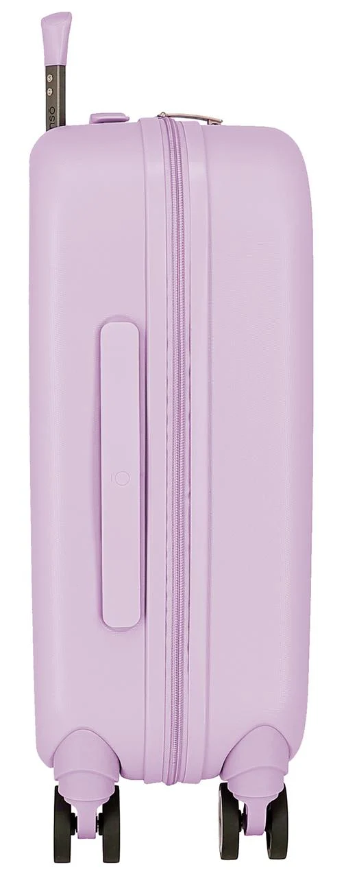 9799121 TROLLEY ABS 55CM. 4R. ENSO NEW VIBES LILA