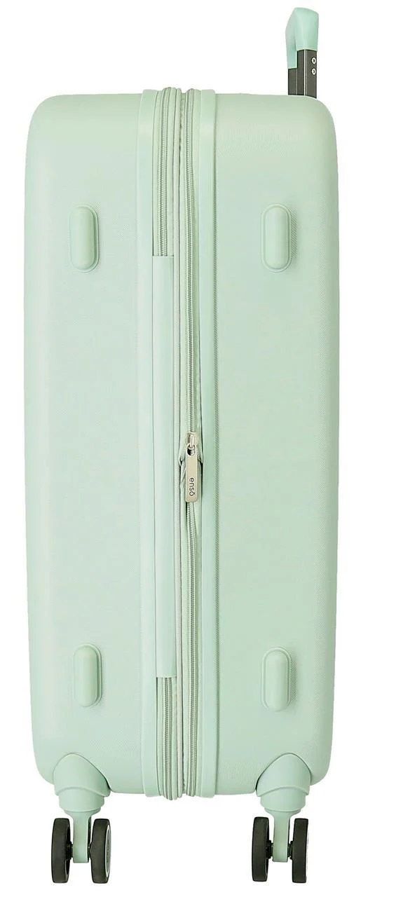 9569224 TROLLEY ABS 70CM. 4R. ENSO LOVE ICE CREAM VERDE MENT