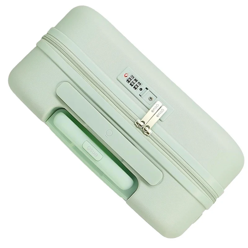 9569124 TROLLEY ABS 55CM. 4R. ENSO LOVE ICE CREAM VERDE MENT