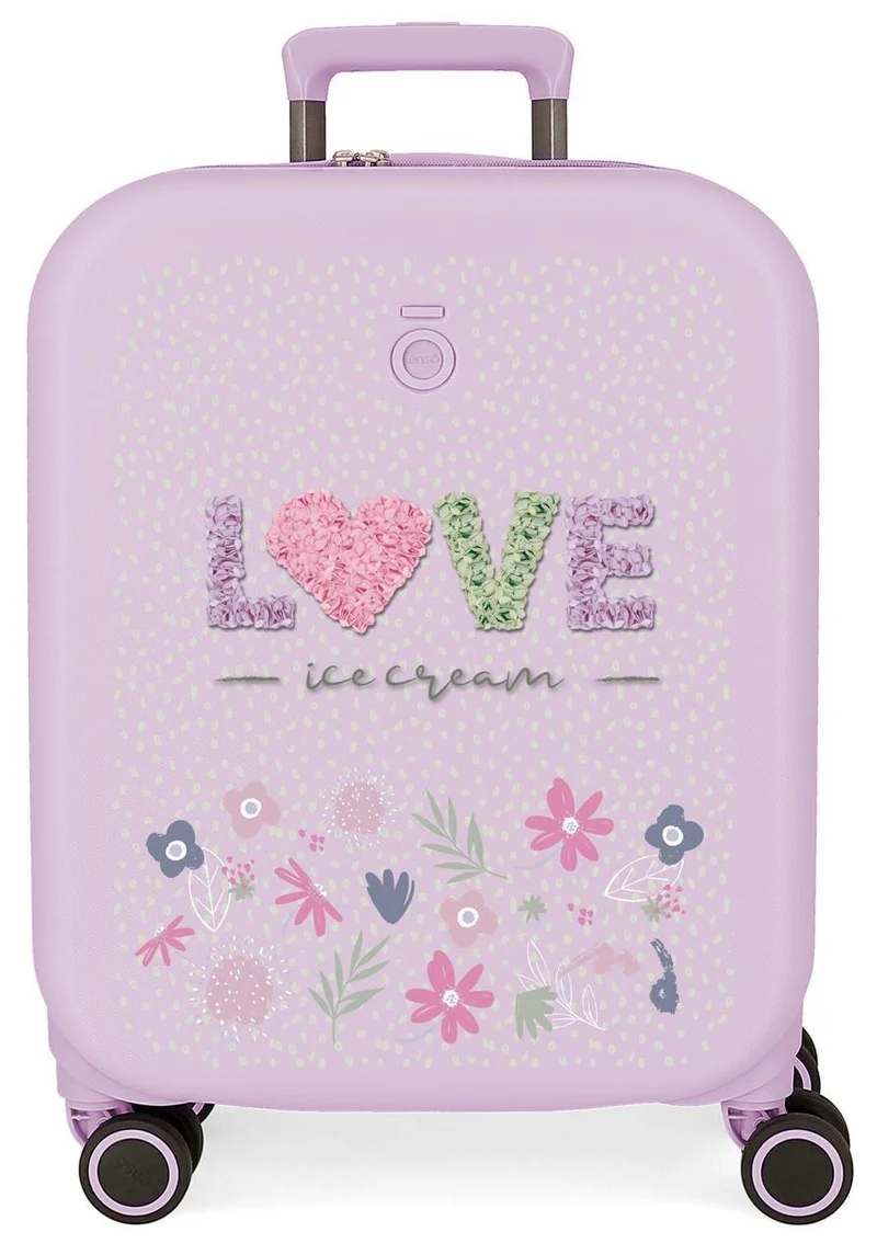 9568623 TROLLEY ABS 55CM. C/EXP. 4R. ENSO LOVE ICE CREAM LIL