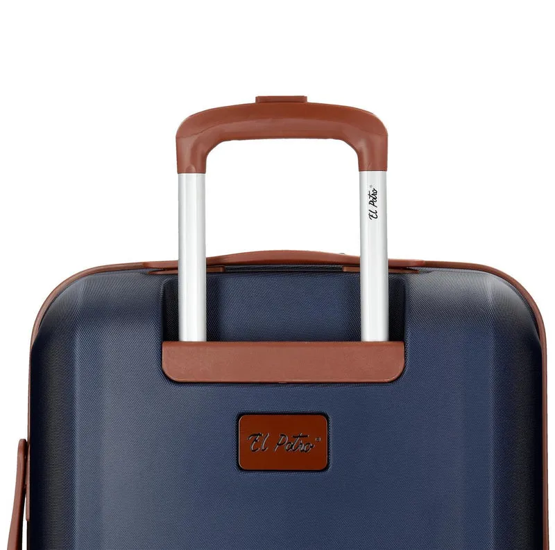 5128626 TROLLEY ABS 55CM. C/EXP. 4R. EL POTRO OCURI MARINO