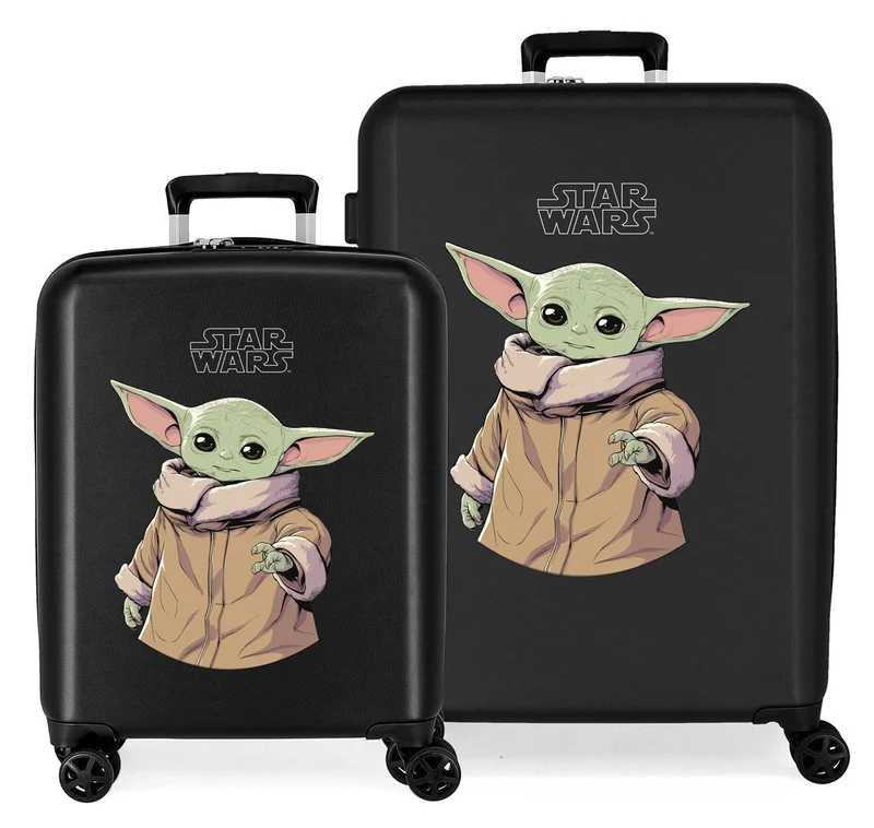 3719723 SET/2 TROLLEY ABS 55-70CM. 4R. STAR WARS GROGU