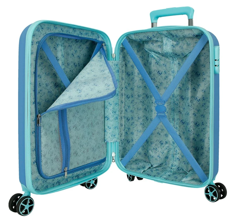 5449522 SET/2 TROLLEY ABS 55-60CM. C/EXP. 4R. TRAVELING WITH