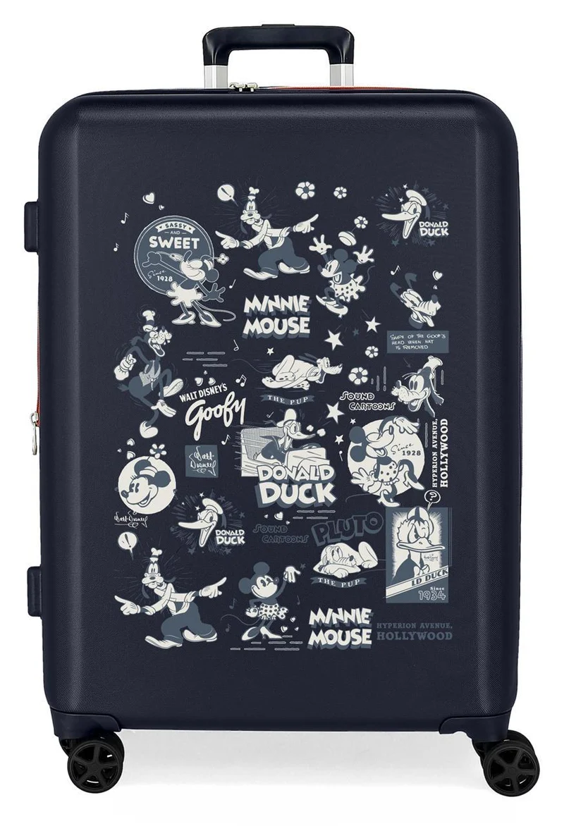 3689421 TROLLEY ABS 70CM. C/EXP. 4R. MICKEY COMIC