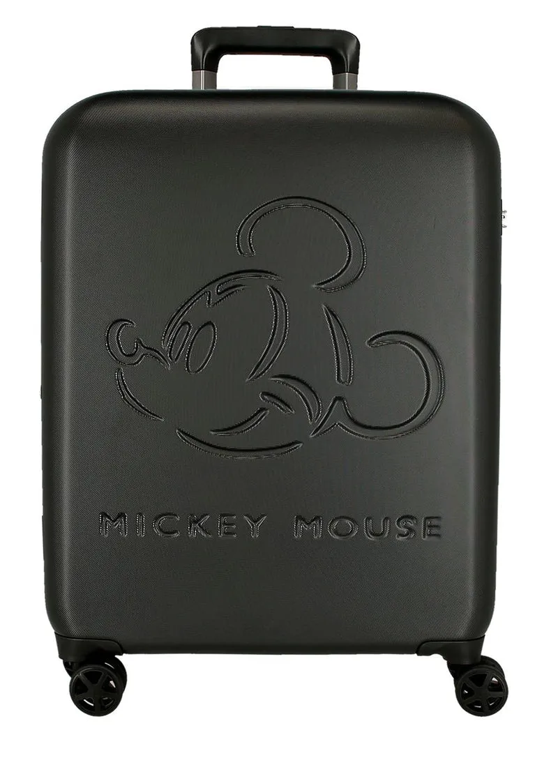 5419121 TROLLEY ABS 55CM. 4R. MICKEY GOOD TRIP NEGRO
