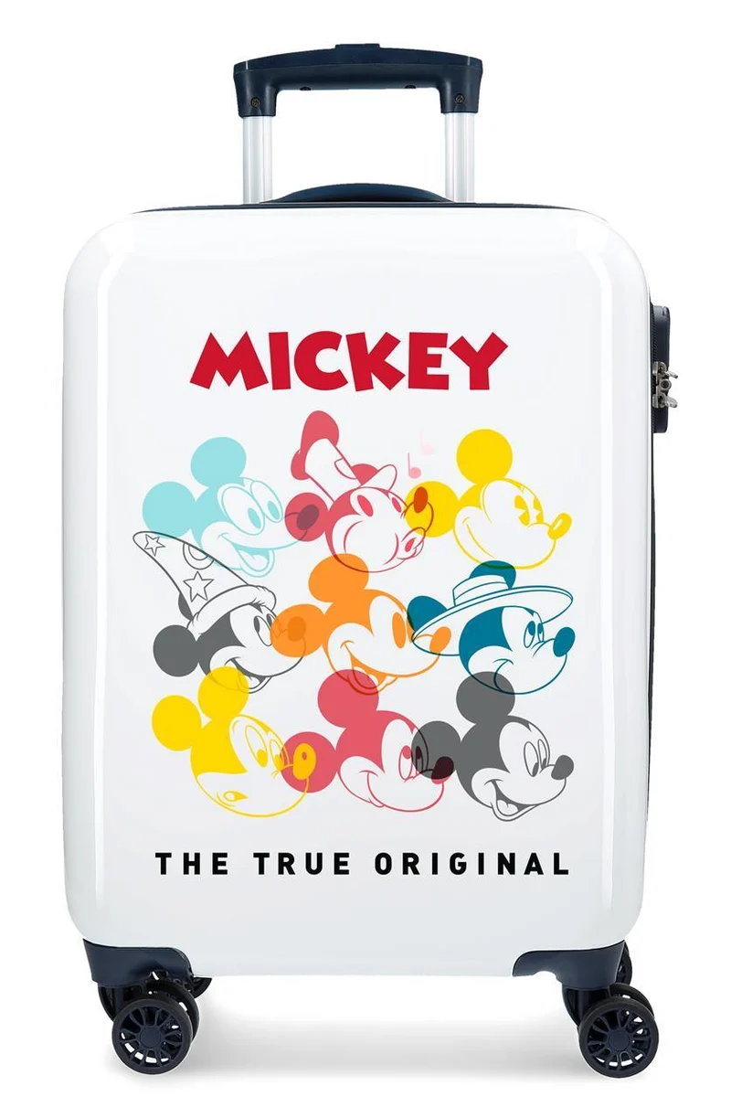 3671761 TROLLEY ABS 55CM. 4R. MICKEY MAGIC-