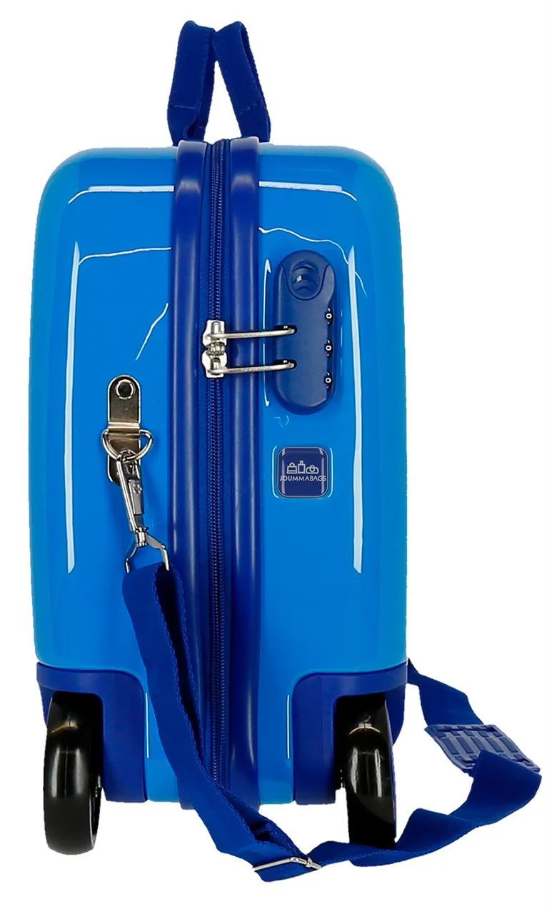 2049823 MALETA INF.ABS 4R.(2 MULTI.). CARS CHAMPS AZUL
