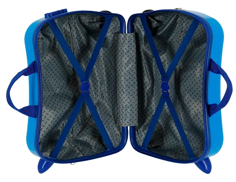 2049823 MALETA INF.ABS 4R.(2 MULTI.). CARS CHAMPS AZUL