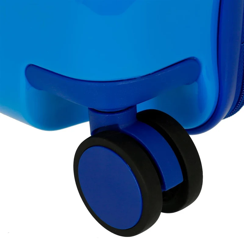 2049823 MALETA INF.ABS 4R.(2 MULTI.). CARS CHAMPS AZUL
