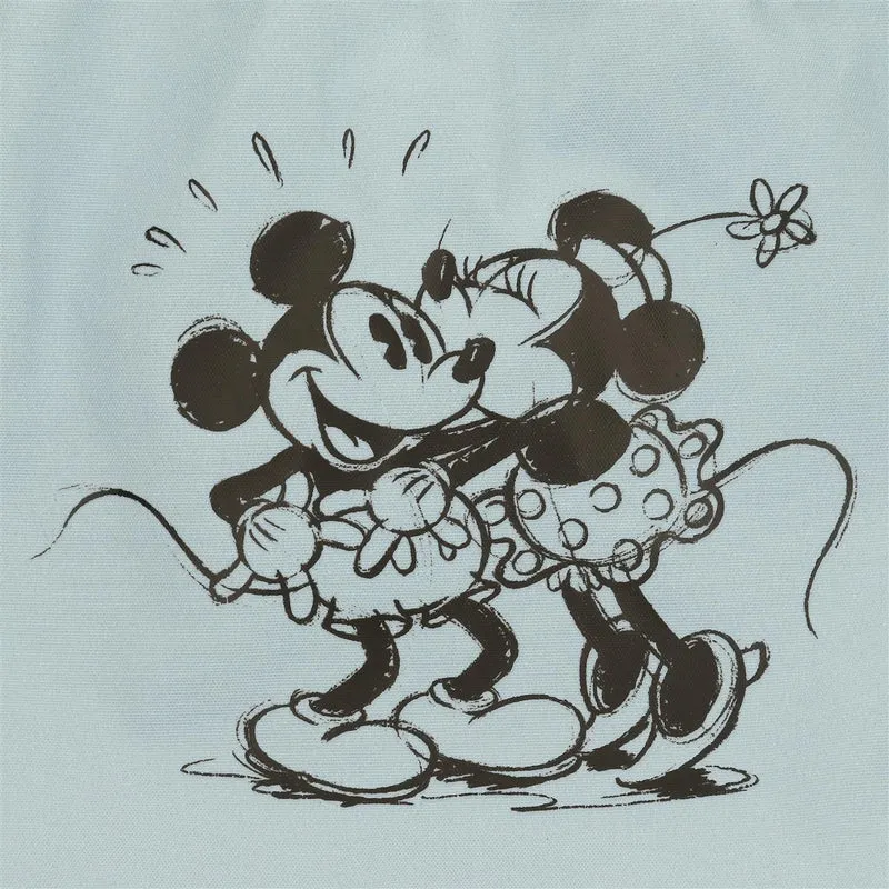 37927T1 MOCHILA ADAP. 44CM. C/CARRO. MICKEY Y MINNIE KISSES