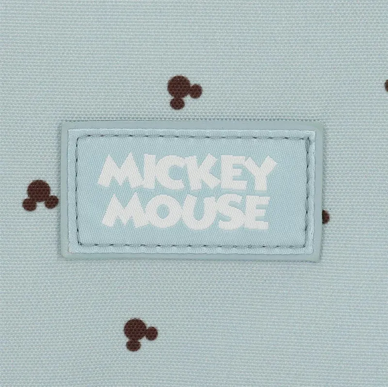 37927T1 MOCHILA ADAP. 44CM. C/CARRO. MICKEY Y MINNIE KISSES